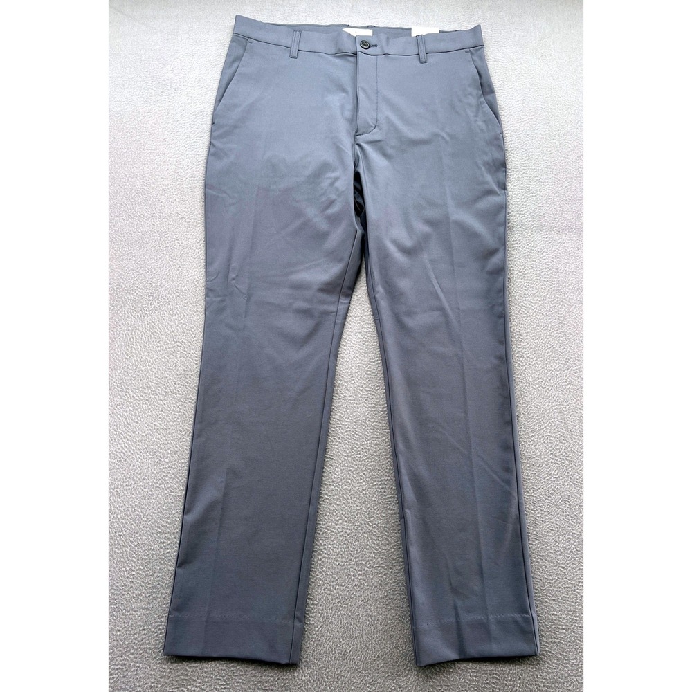 Con.Struct Pants Mens 33x30 Chino  Smoke Gray NWT
